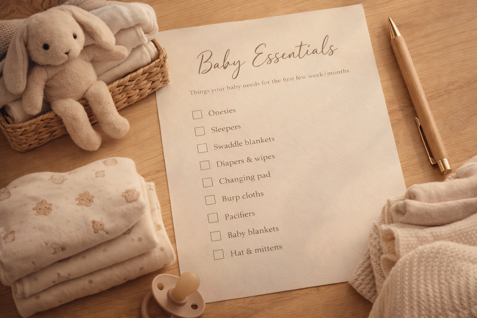 9 ting du IKKE vidste, du havde brug for til din baby