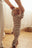 Tiny One Baby Leggings med striber Leggings 348 White Sand Stripes