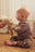 Tiny One Baby Leggings med teddy knæ Leggings 306 Taupe Grey