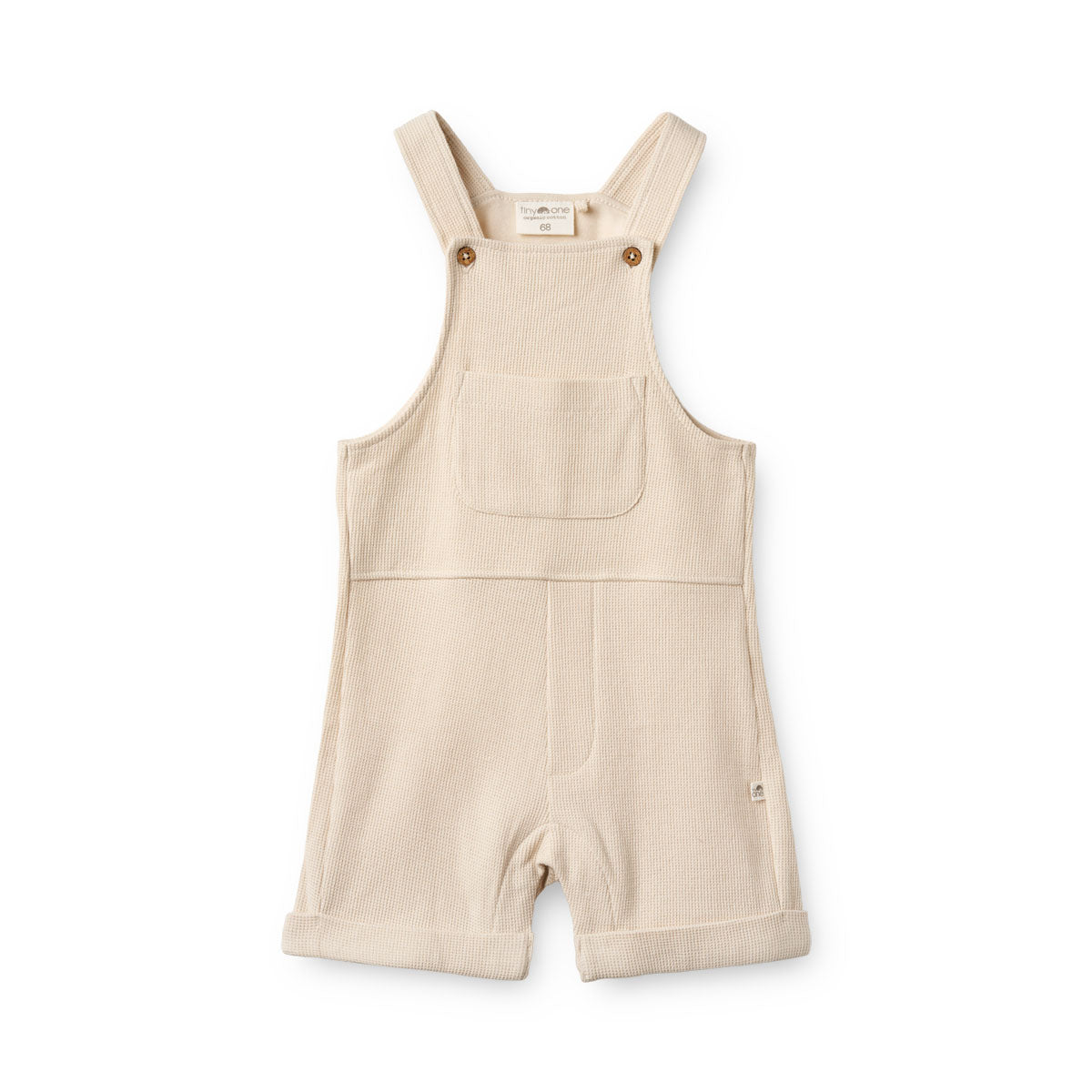 Tiny One Baby Overall, Waffle Jumpsuit 312 Moonbeam