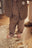 Tiny One Baby bukser i rib med teddy print Leggings 307 Taupe Grey AOP