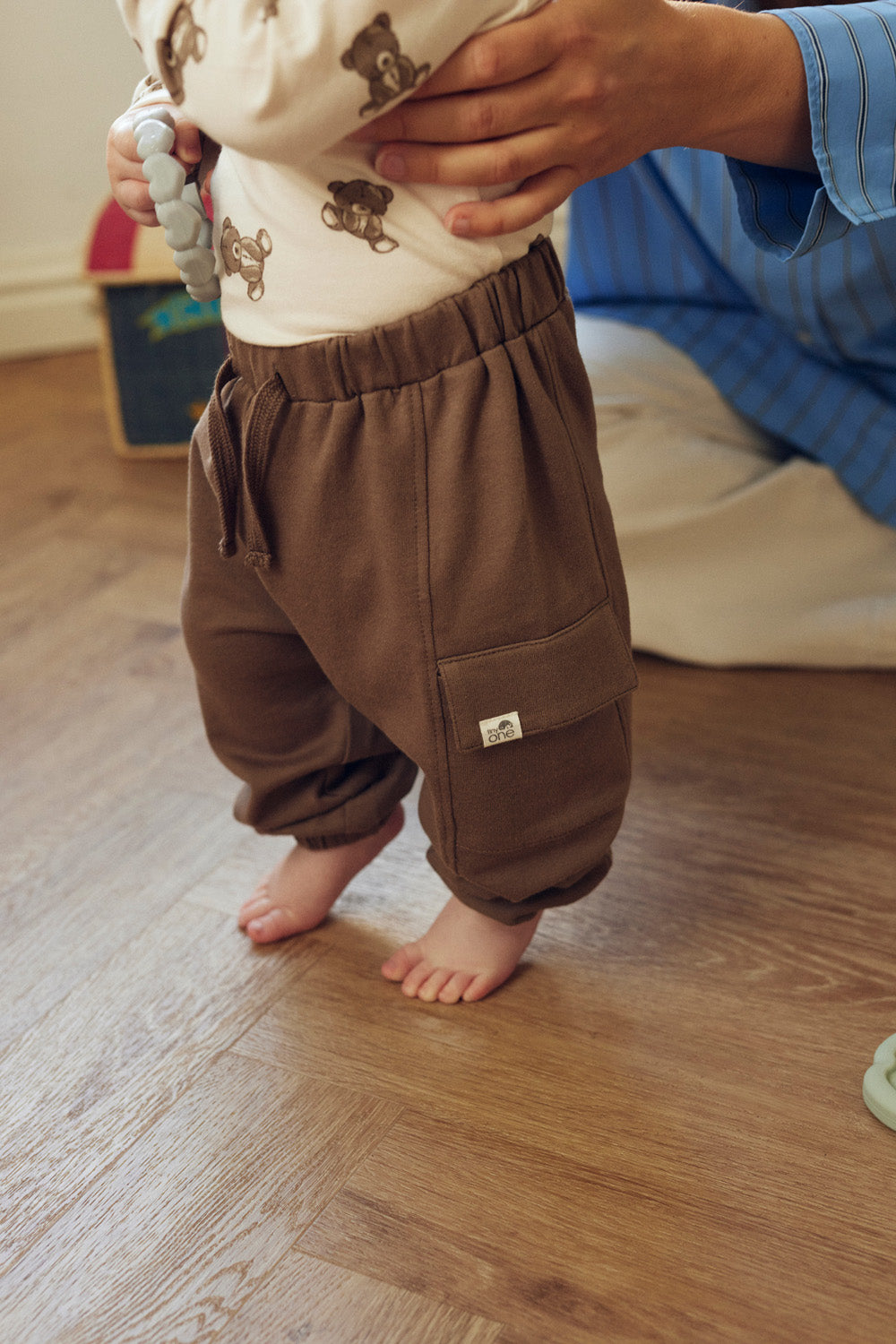 Tiny One Baby cargo bukser Pants 250 Walnut