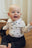 Tiny One Body med lange ærmer og krave Body LS 600 White