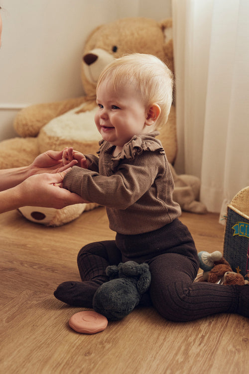 Tiny One Body med lange ærmer og skulderflæser Body LS