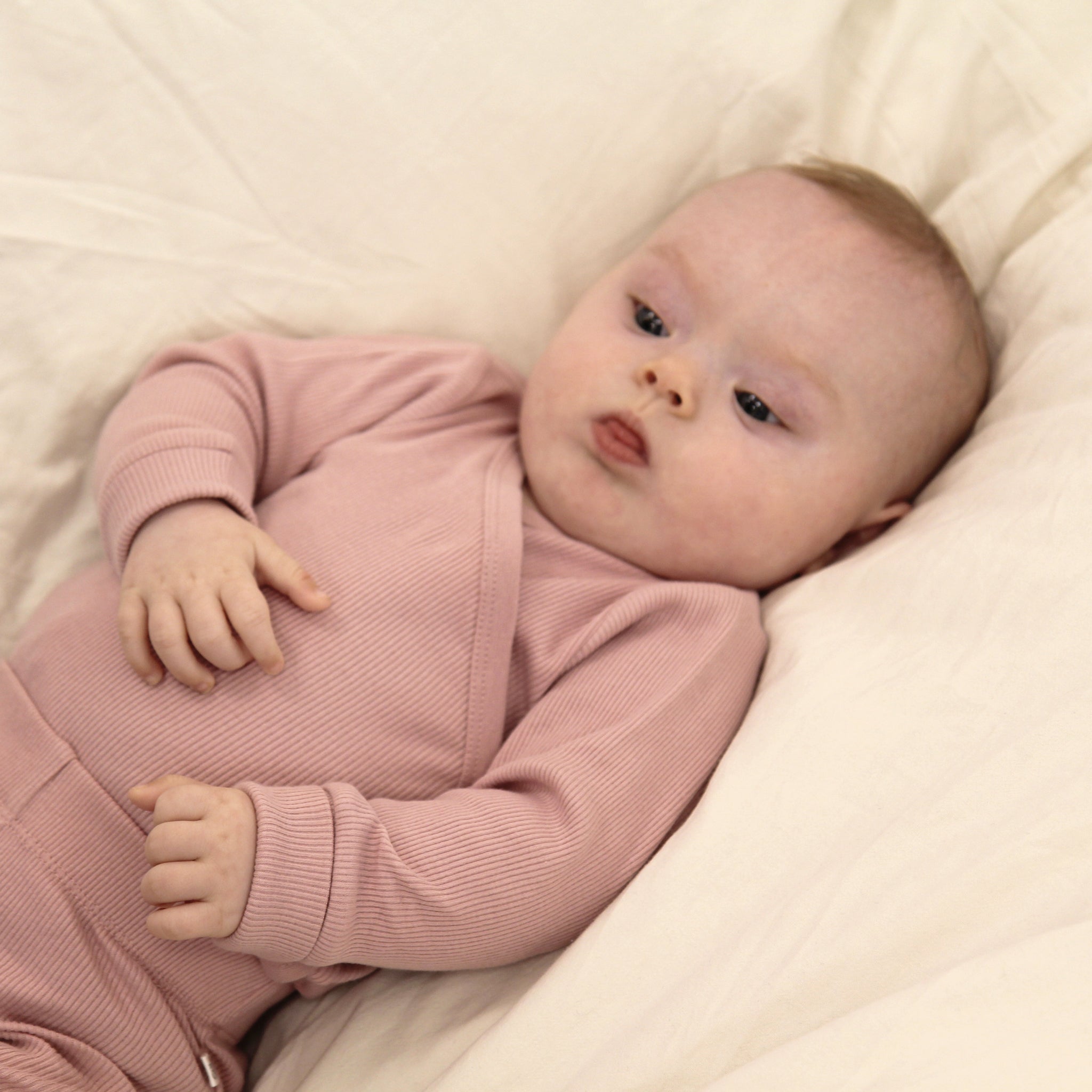 Tiny One GOTS Baby Body Wrap L/S Body LS 431 Zephyr