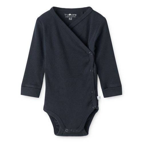 Tiny One GOTS Baby Body Wrap L/S Body LS 501 Outer space