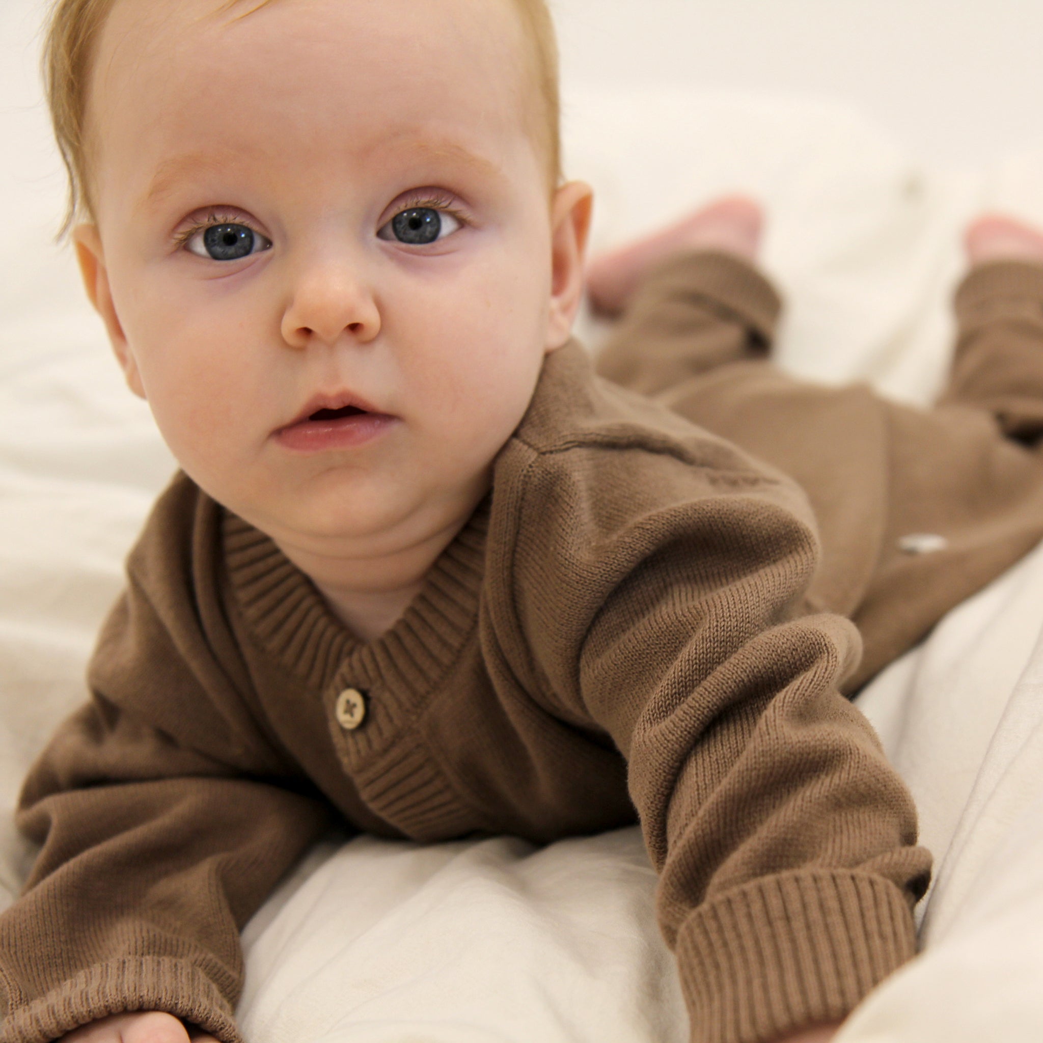 Tiny One GOTS Baby Jumpsuit L/S, Knit Jumpsuit 301 Lefless tree