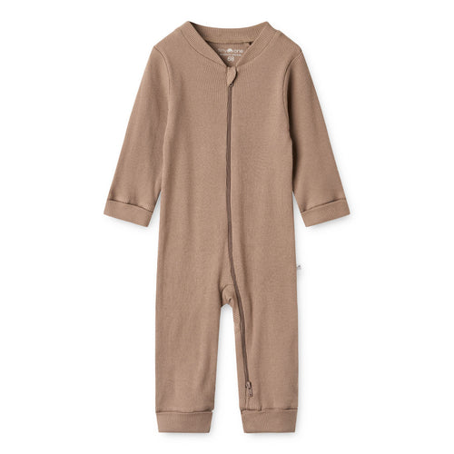 Tiny One GOTS Baby Nightsuit L/S Jumpsuit 301 Lefless tree