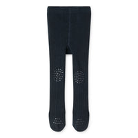 Tiny One GOTS Tights, Anti Slip Tights 501 Outer space