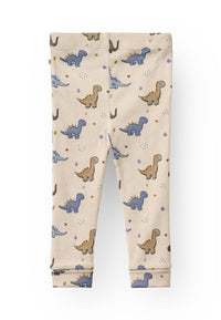 Tiny One GOTS Tiny One Baby Leggings Leggings 323 PUMICE STONE AOP