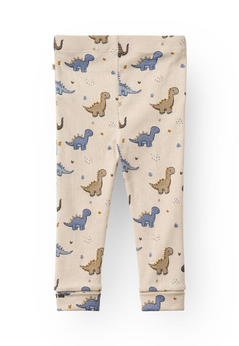 Tiny One GOTS Tiny One Baby Leggings Leggings 323 PUMICE STONE AOP