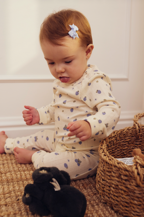 Tiny One GOTS Tiny One Baby Leggings Leggings 317 GARDENIA AOP