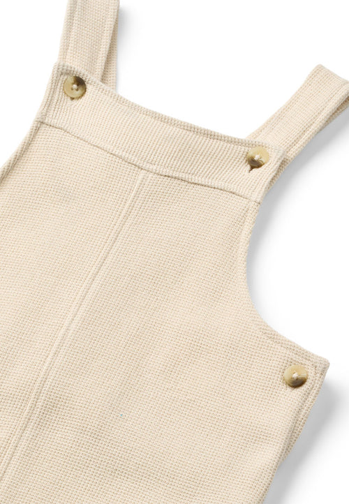 Tiny One GOTS Tiny One Baby Overall Jumpsuit 326 PUMICE STONE