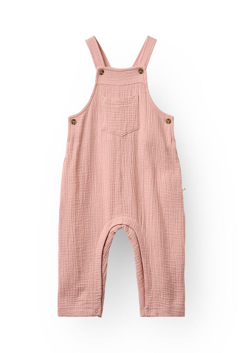 Tiny One GOTS Tiny One Baby Overall Jumpsuit 434 Pale mauve
