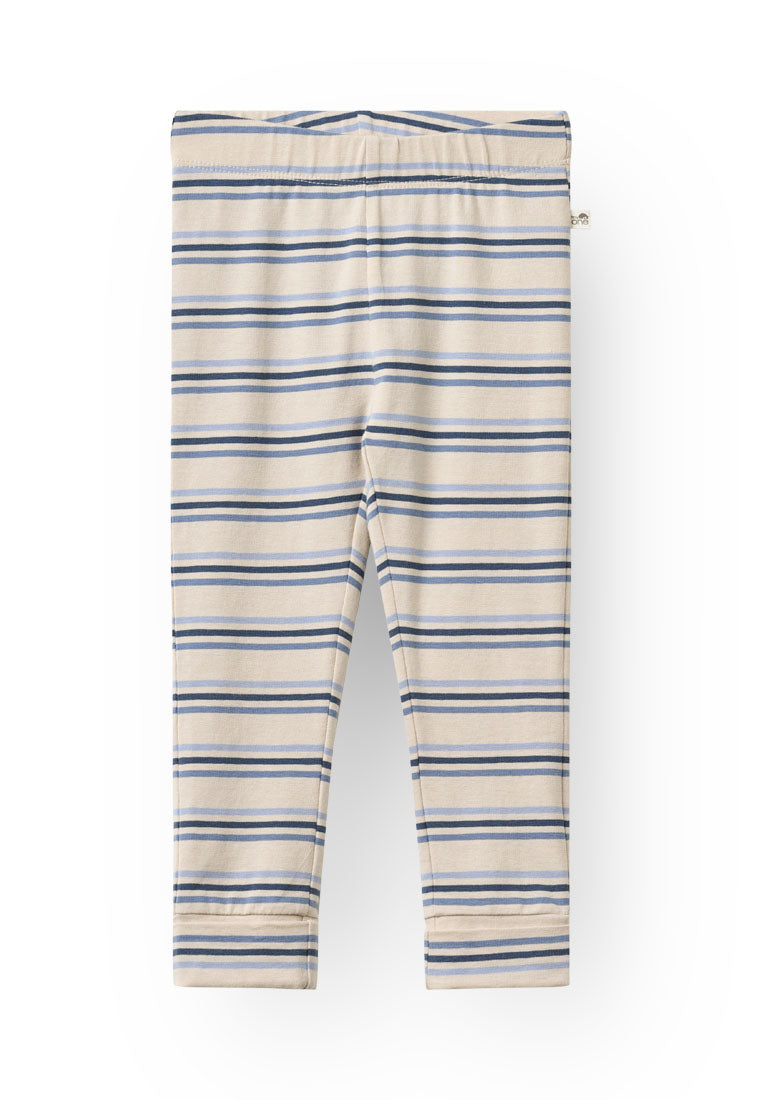 Tiny One GOTS Tiny One Baby Pants Pants 324 PUMICE STONE W. STRIPES