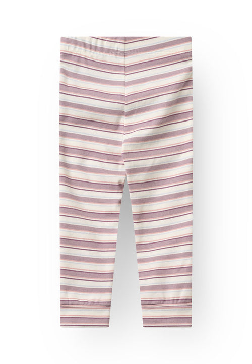 Tiny One Flower Stripe Pants Pants 319 GARDENIA W. STRIPES