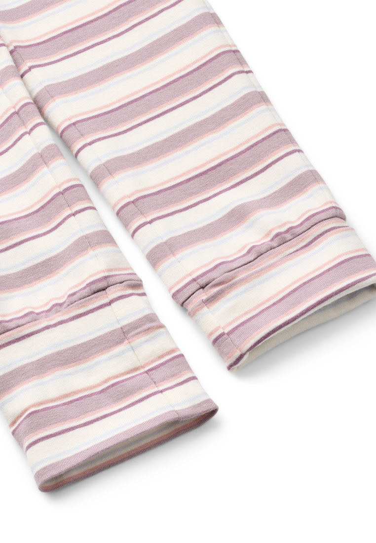 Tiny One Flower Stripe Pants Pants 319 GARDENIA W. STRIPES
