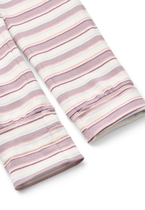 Tiny One Flower Stripe Pants Pants 319 GARDENIA W. STRIPES