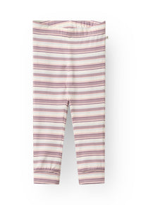 Tiny One Flower Stripe Pants Pants 319 GARDENIA W. STRIPES