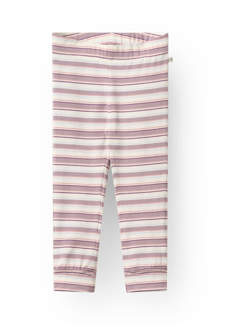 Tiny One Flower Stripe Pants Pants 319 GARDENIA W. STRIPES