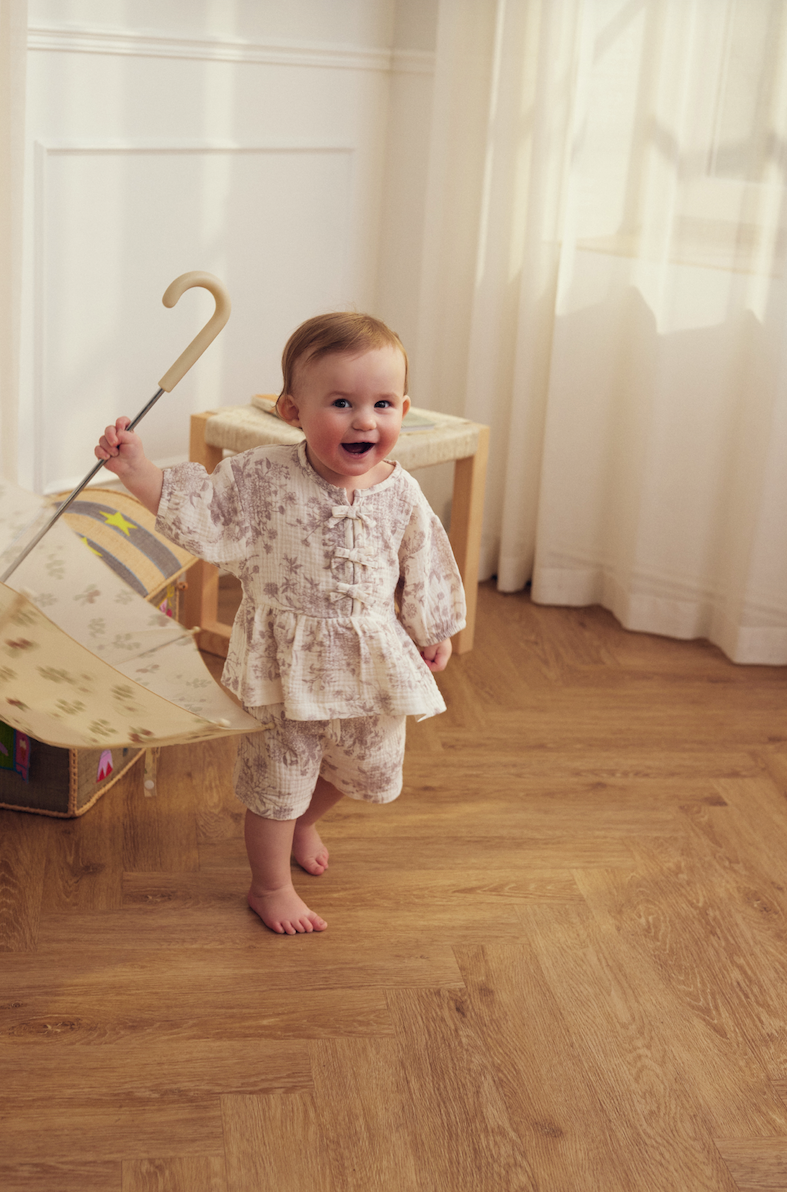 Tiny One GOTS Tiny One Baby Set 2-pack, Muslin Multipack 318 GARDENIA W. NIRVANA