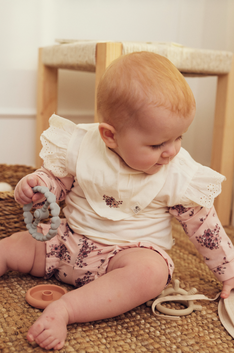 Tiny One GOTS Tiny One Baby Set 5-pack Multipack 436 PALE MAUVE AOP