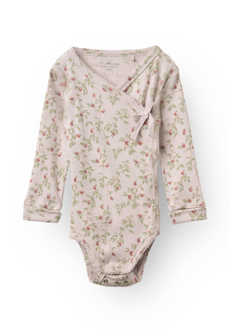 Tiny One Sunshine Wrap Body Body LS 410 Lilac Marble AOP
