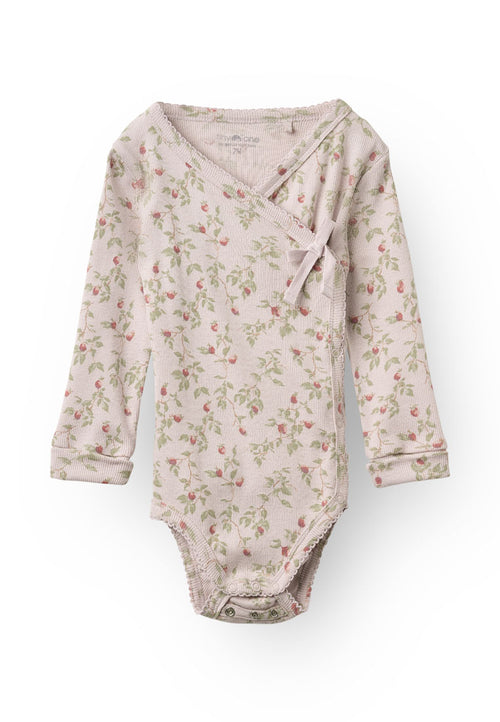 Tiny One Sunshine Wrap Body Body LS 410 Lilac Marble AOP