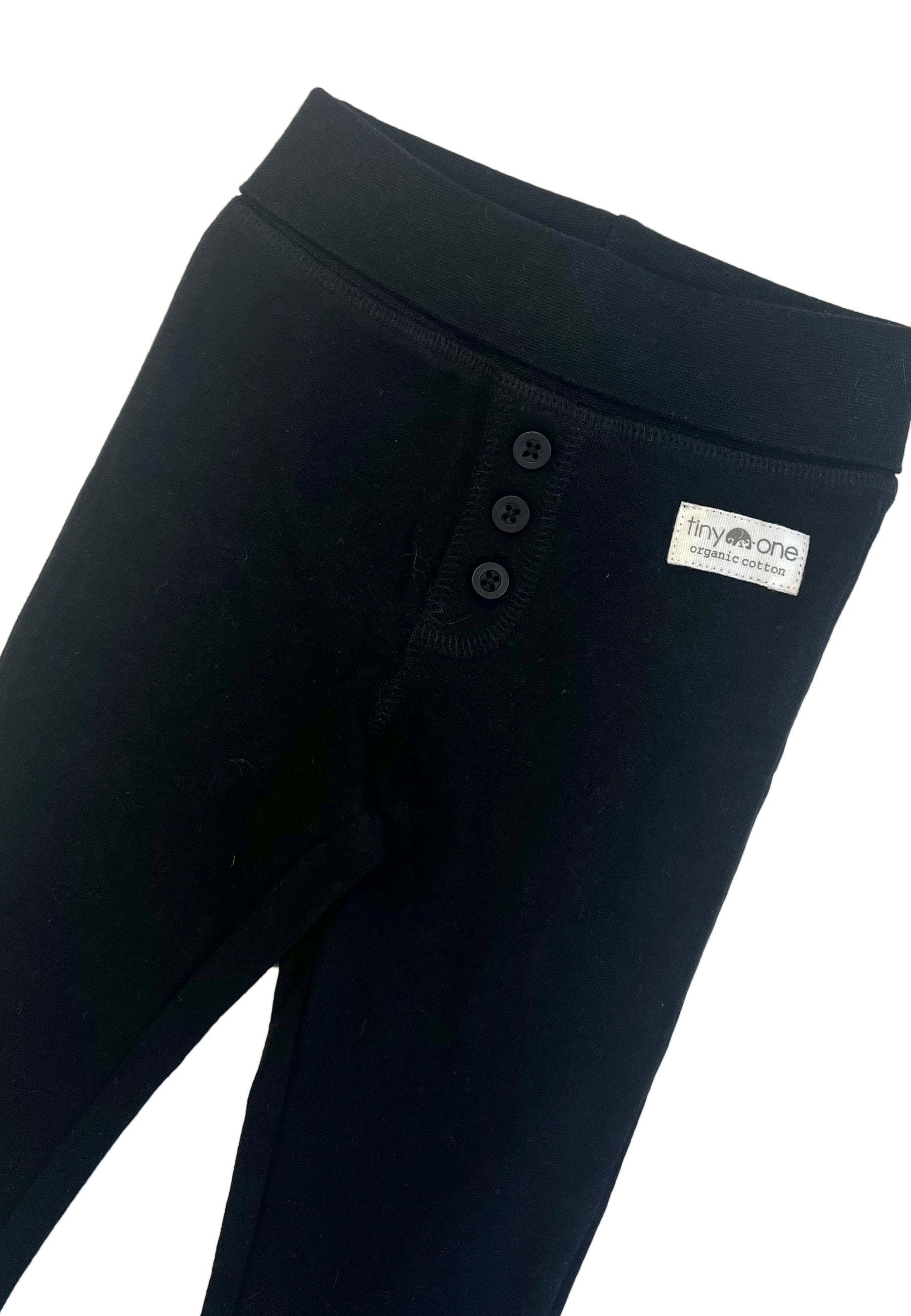 Tiny One Pants Pants 1750 L. Grey Melange / Black