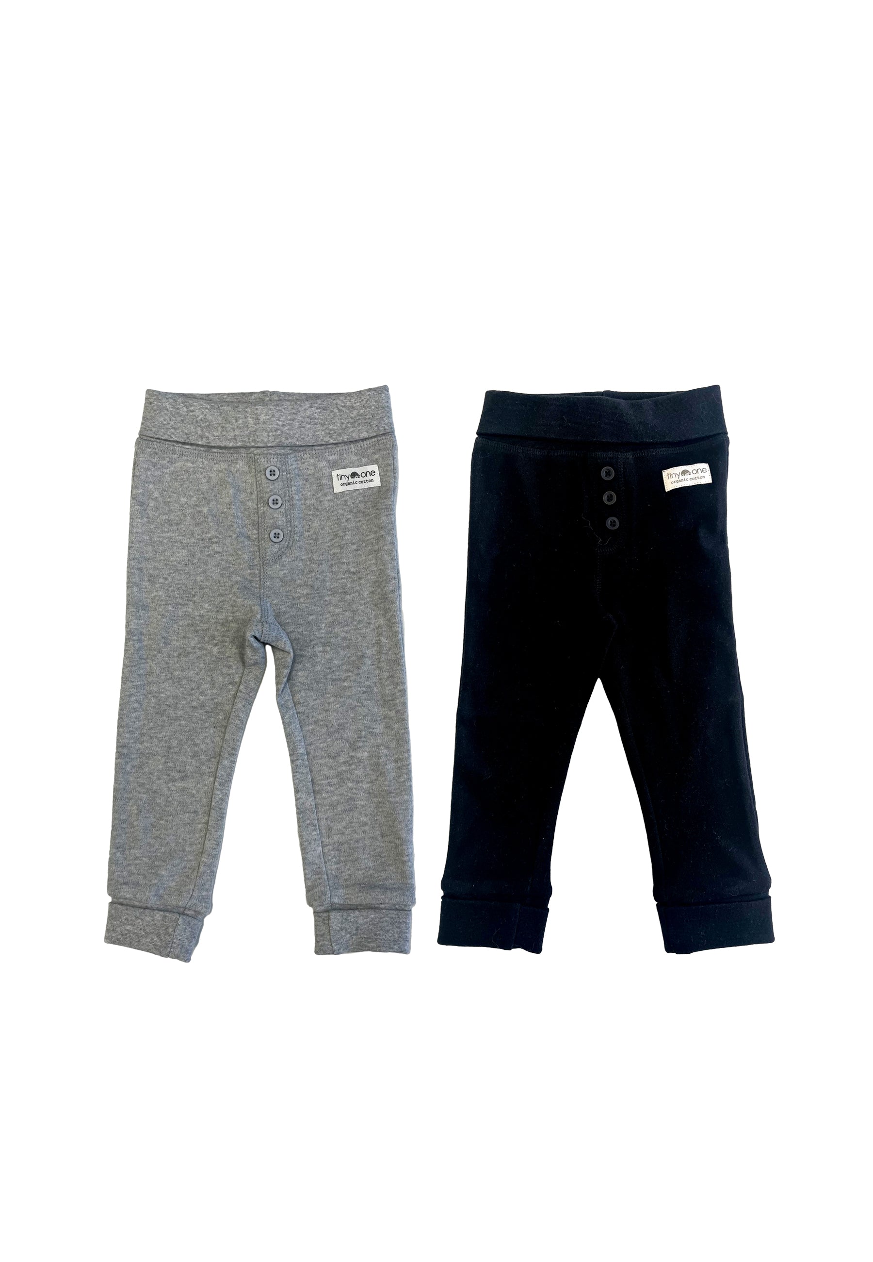 Tiny One Pants Pants 1750 L. Grey Melange / Black