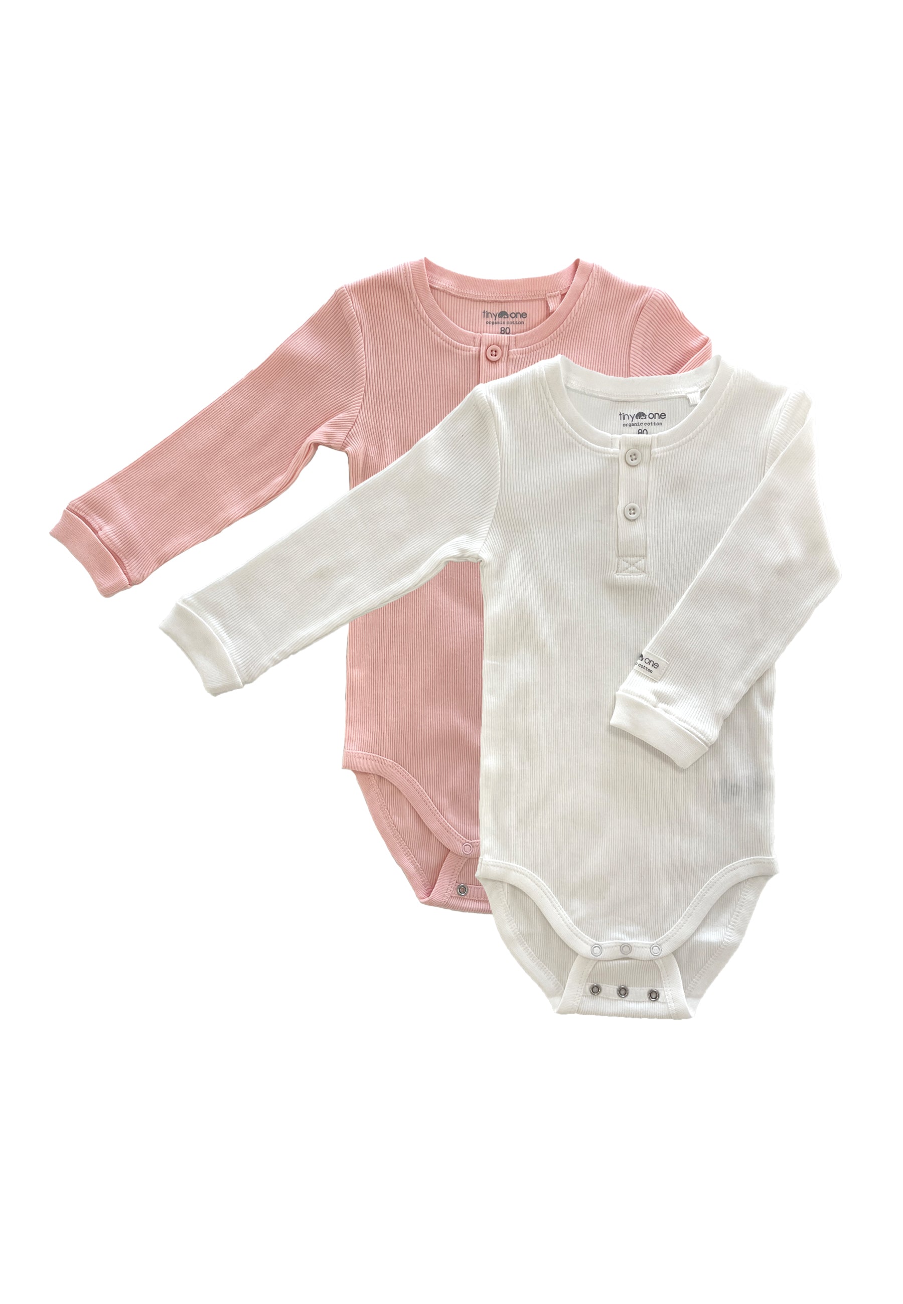 Tiny One TINY-CASS LS BODY Body LS 1220 Off White / Peachskin