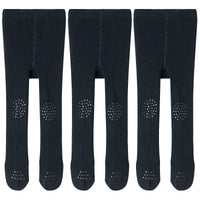 Tiny One Tights, Anti Slip 3-Pack Tights 501 Outer space