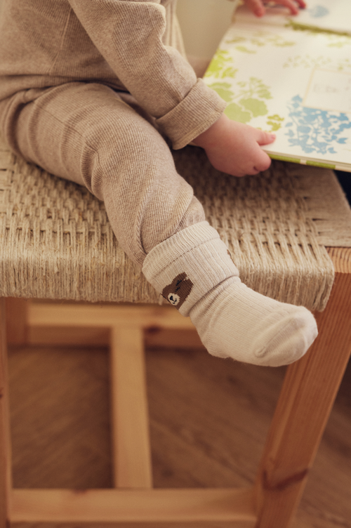 Tiny One Tiny Bear Unisex Socks 5-pack Accessories 1900 MIXED 1