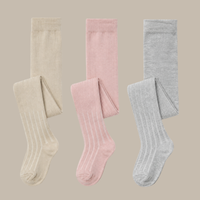 Tiny One Tiny Jupiter Tights 3-pack Tights 1740 Light Grey Melange / Birch / Peachskin