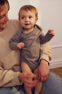 Tiny One Tiny One Baby Body L/S Body LS 1920 Off W./Frost G./Night Sky