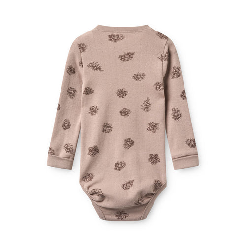 Tiny One Tiny One Baby Body L/S, Pointelle Body LS