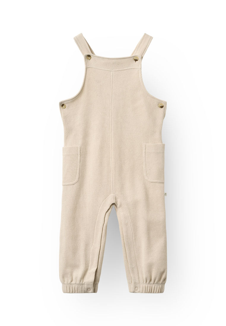 Tiny One Tiny One Baby Overall Jumpsuit 326 PUMICE STONE