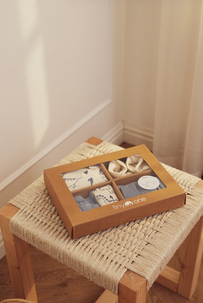 Tiny One Tiny One Baby Set 5-pack Multipack 510 Stonewash