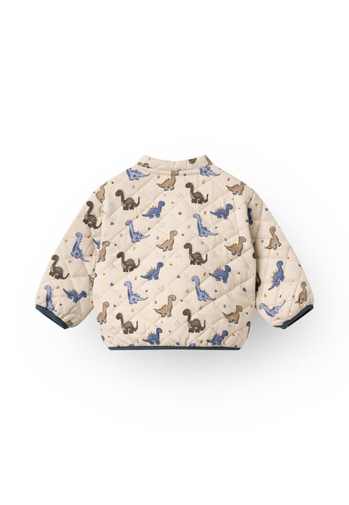 Tiny One Tiny One Baby Sweat L/S, Quilted Sweatshirt L/S 323 PUMICE STONE AOP