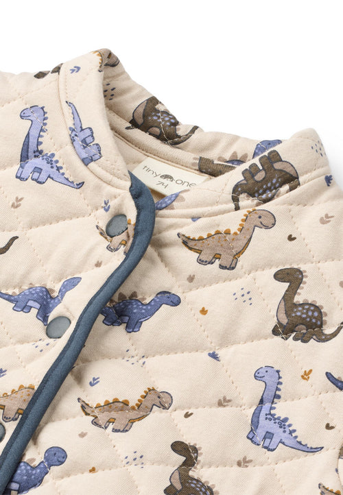 Tiny One Tiny One Baby Sweat L/S, Quilted Sweatshirt L/S 323 PUMICE STONE AOP