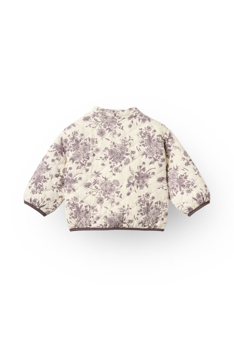 Tiny One Flowerlight Quilted Sweatshirt L/S 318 GARDENIA W. NIRVANA