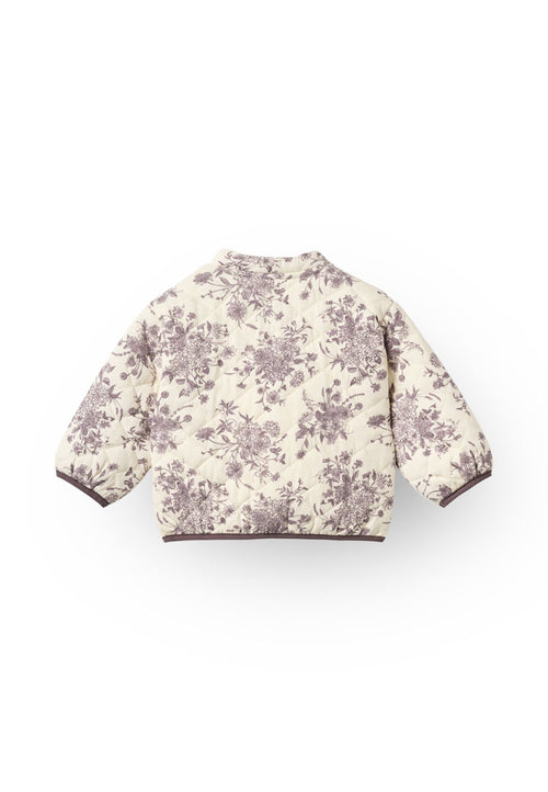 Tiny One Flowerlight Quilted Sweatshirt L/S 318 GARDENIA W. NIRVANA