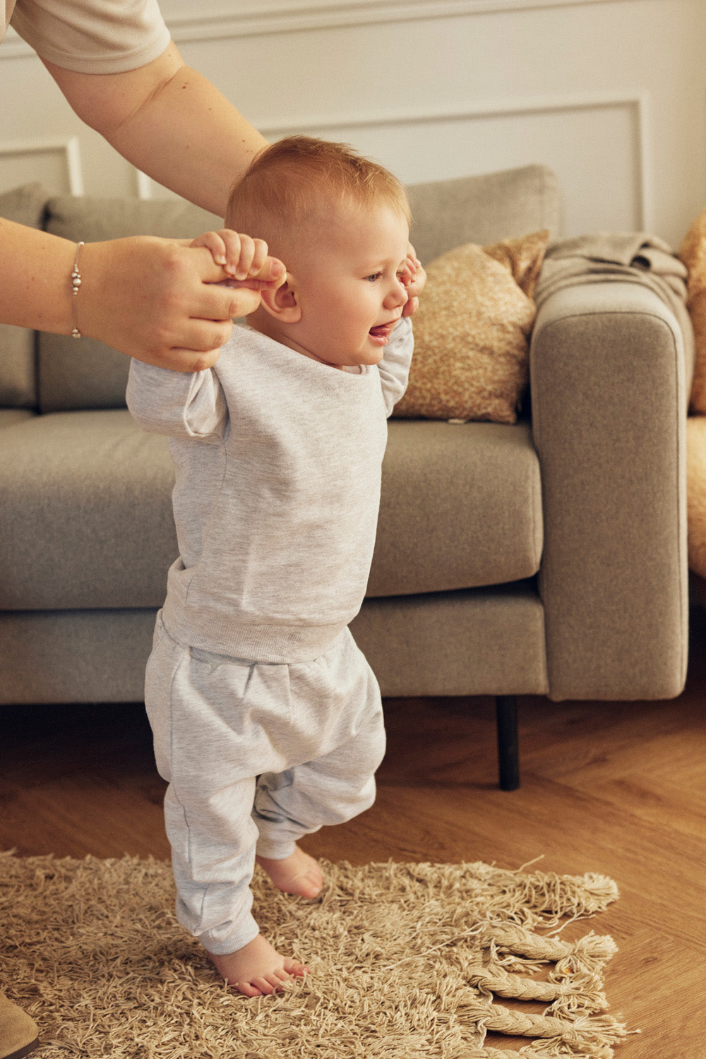 Tiny One Tiny One Organic sweatpants 2-pack Pants 303 LGM/Brown