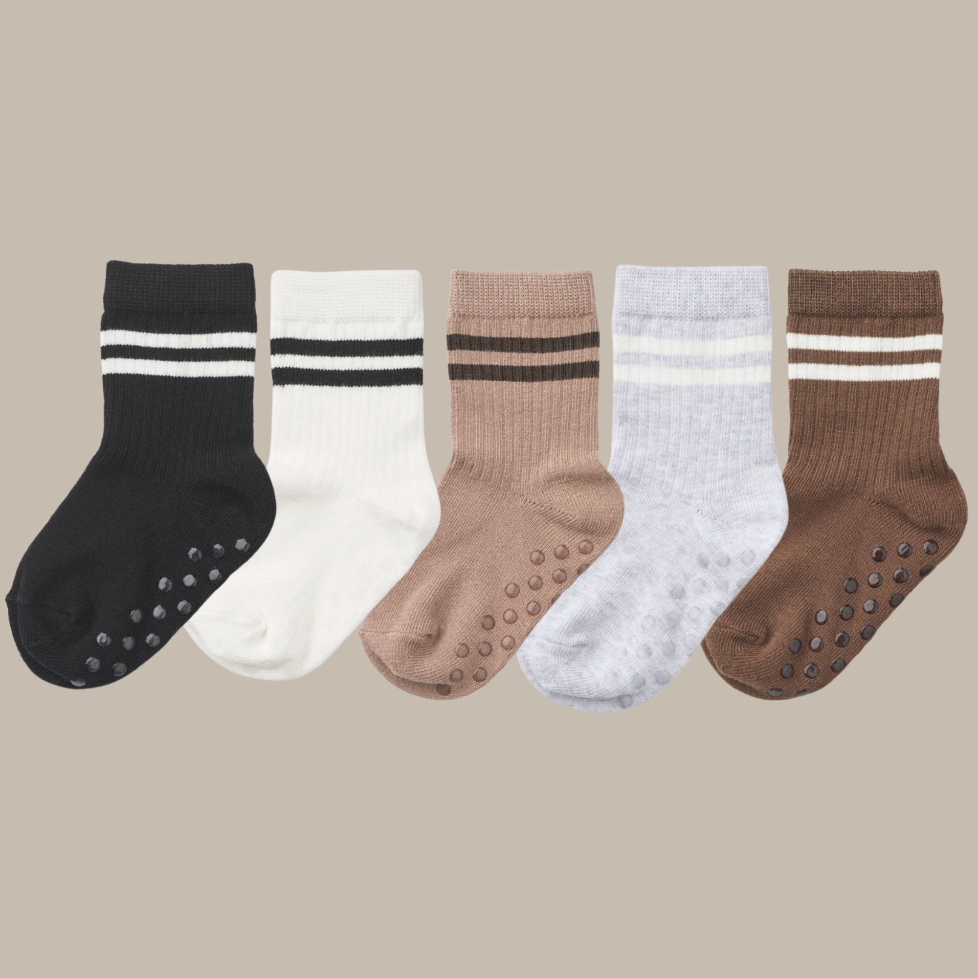 Tiny One Tiny Unisex Socks 5-pack Accessories 1950 MIXED STRIPE